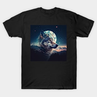 Wolf - Full Moon T-Shirt